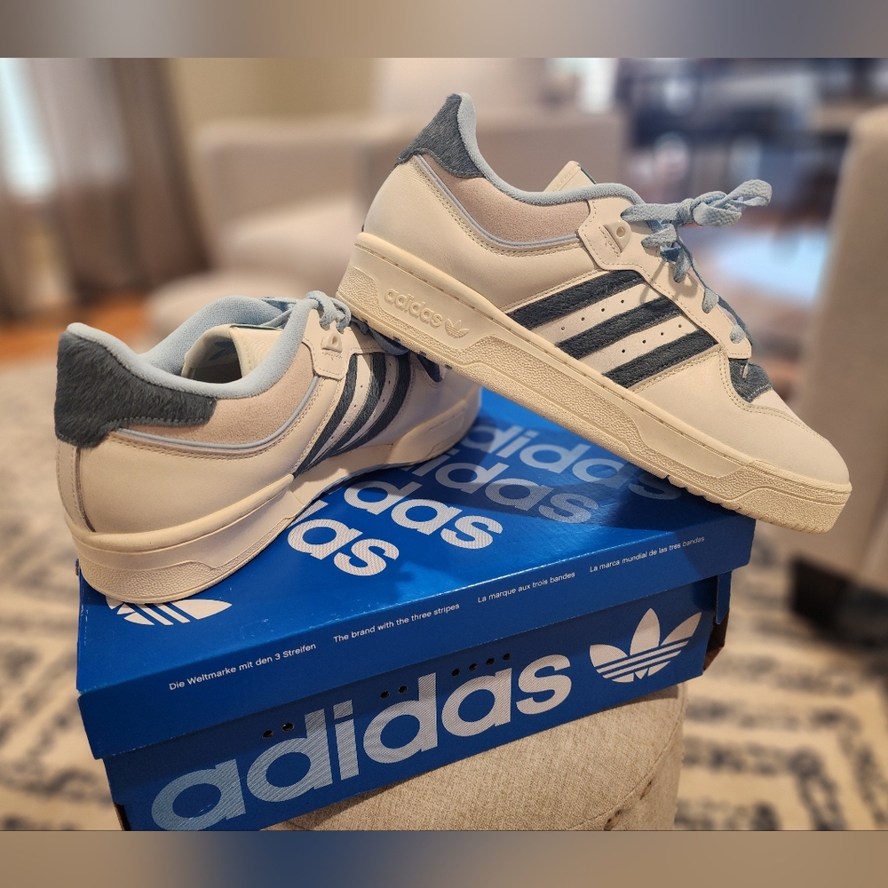 Adidas Men's Rivalry 86 Low Leather Sneakers